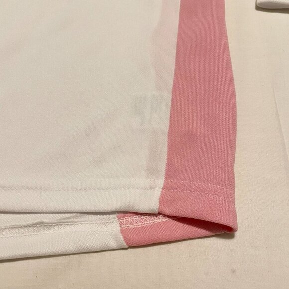 NHL Women's Pink and White Toronto Maple Leafs Jersey - Picture 6 of 16